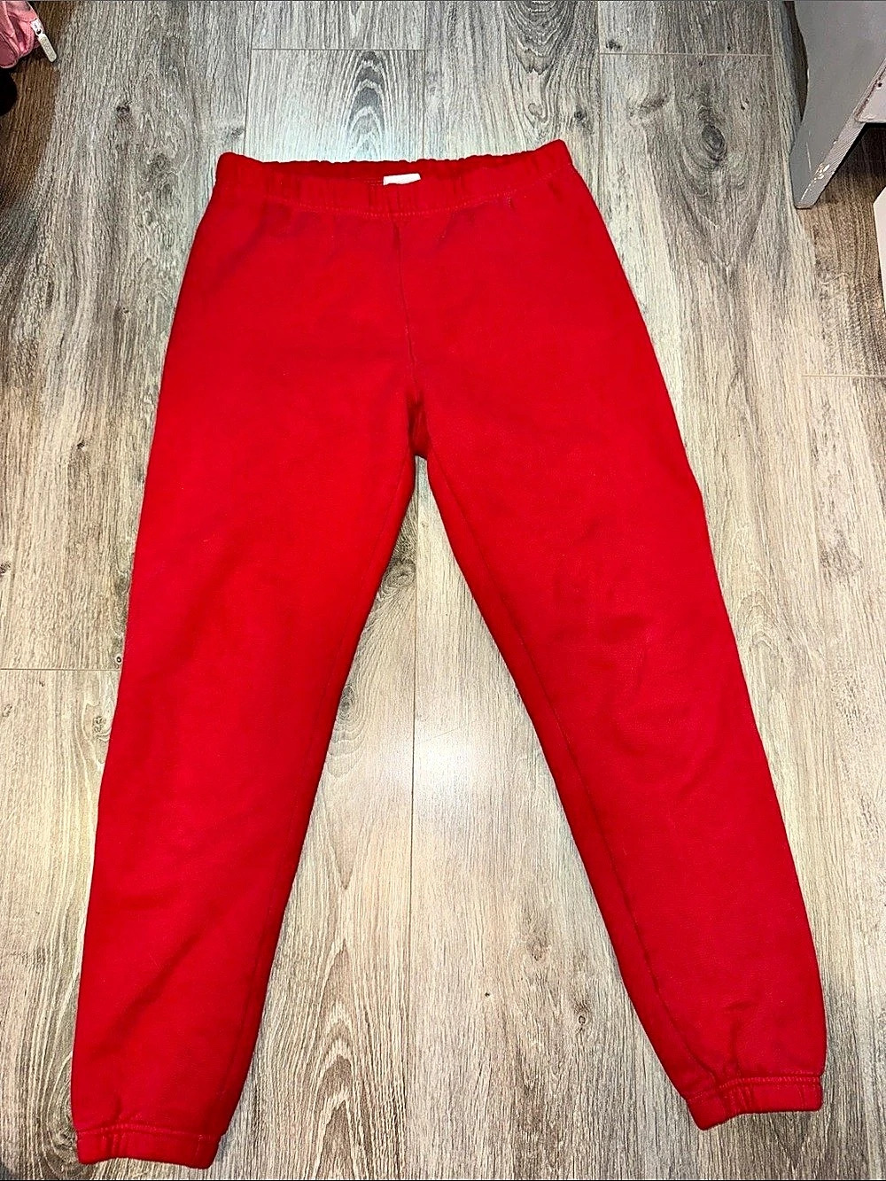 Tna Red Jogger Pants Size Large